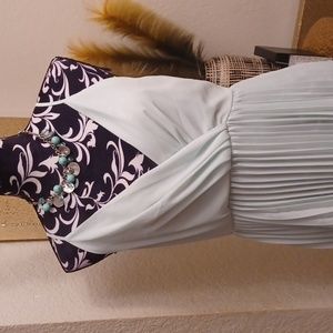 Accordion Pleated Maxi Dress